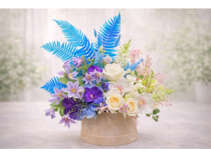 Aranjament Floral- Feeling Blue